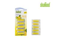 Kuning Lemon Rumah Kecil Vacuum Cleaner Penyegar Udara 5 Strip / Set