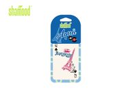 Parfum Aqua Kecil Hanging Paper Air Freshener untuk Mobil